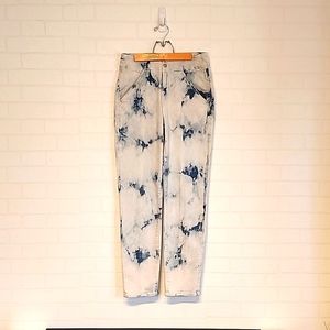 Veronica Beard Kallie Straight High Rise Tie Dye Jeans Size: 2/26 NWOT